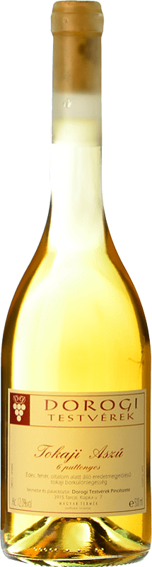 Free Shipping | Sweet wine Holass Dorogi Aszú 6 Puttonyos I.G. Tokaj-Hegyalja Tokaj-Hegyalja Hungary Furmint, Hárslevelü 75 cl