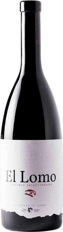 Envío gratis | Vino Tinto El Lomo VS Vendimia Seleccionada Islas Canarias España Tintilla, Listán, Negramoll 75 cl