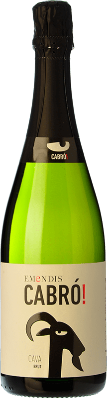 8,95 € | White Sparkling Wine Emendis Cabró! Brut D.O. Penedès Catalonia Spain Macabeo, Xarel·lo, Parellada 75 cl