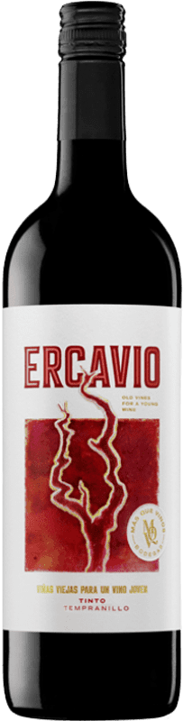 10,95 € | Vino tinto Más Que Vinos Ercavio I.G.P. Vino de la Tierra de Castilla Toledo España Tempranillo 75 cl