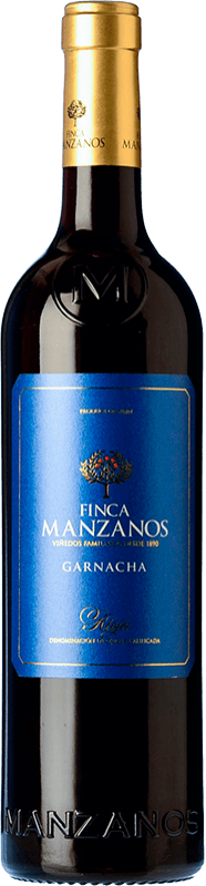 Бесплатная доставка | Красное вино Luis Gurpegui Muga Finca Manzanos D.O.Ca. Rioja Ла-Риоха Испания Grenache 75 cl