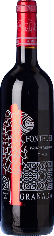 Spedizione Gratuita | Vino Rosso Fontedei Prado Negro D.O.P. Vino de Calidad de Granada Andalusia Spagna Tempranillo, Merlot, Garnacha — Grenache, Cabernet Sauvignon 75 cl