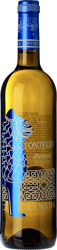 Бесплатная доставка | Белое вино Fontedei Zacatín D.O.P. Vino de Calidad de Granada Андалусия Испания Muscat 75 cl