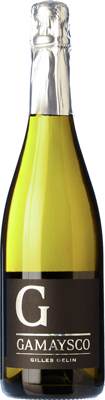 Бесплатная доставка | Белое игристое Domaine des Nugues Gamaysco Vin Mousseux Экстра-Брут Франция Gamay 75 cl