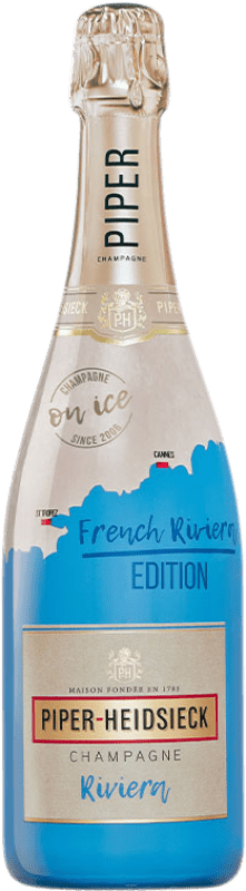 72,95 € Free Shipping | White Sparkling Wine Piper-Heidsieck Riviera A.O.C. Champagne