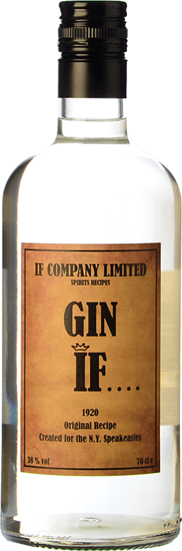 Бесплатная доставка | Джин Siete Pasos Gin IF Испания 70 cl