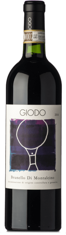 Бесплатная доставка | Красное вино Podere Giodo D.O.C.G. Brunello di Montalcino Тоскана Италия Sangiovese 75 cl