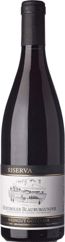 72,95 € | Красное вино Gottardi Blauburgunder Резерв D.O.C. Alto Adige Трентино-Альто-Адидже Италия Pinot Black 75 cl