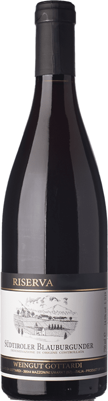 Free Shipping | Red wine Gottardi Reserve D.O.C. Alto Adige Trentino-Alto Adige Italy Pinot Black 75 cl