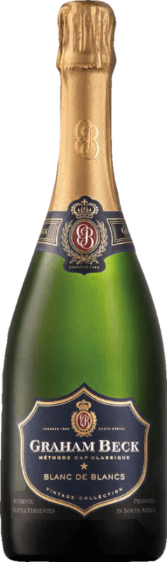 25,95 € | 白スパークリングワイン Graham Beck Blanc de Blancs Brut グランド・リザーブ I.G. Robertson 南アフリカ Chardonnay 75 cl