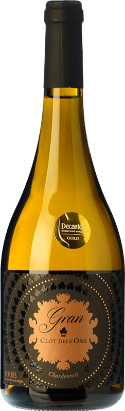 Бесплатная доставка | Белое вино Ca N'Estella Gran Clot dels Oms D.O. Penedès Каталония Испания Chardonnay 75 cl