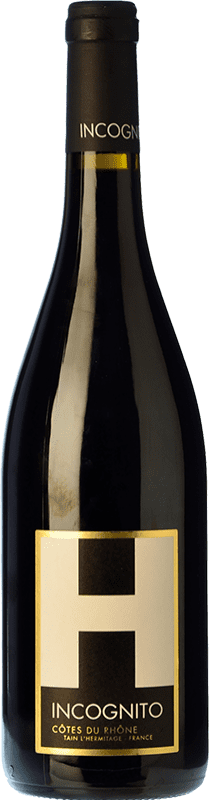 37,95 € | Vino tinto Paul Jaboulet Aîné Incognito H A.O.C. Côtes du Rhône Rhône Francia Syrah 75 cl