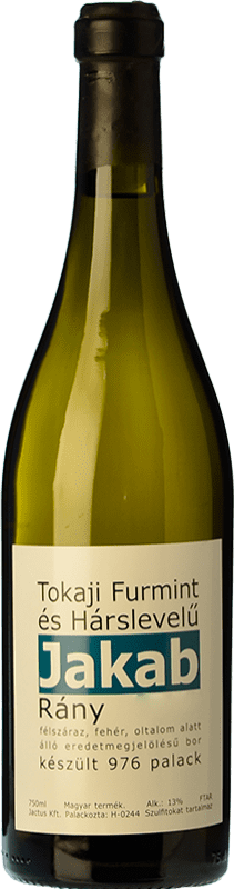 Kostenloser Versand | Süßwein Holass Jakab Rány I.G. Tokaj-Hegyalja Tokaj-Hegyalja Ungarn Furmint, Hárslevelü 75 cl