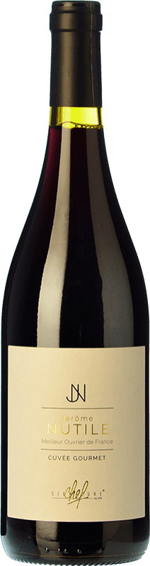 Free Shipping | Red wine Wines and Brands Jerome Nutile Cuvée Gourmet Rouge A.O.C. Corbières Languedoc France Syrah, Grenache, Carignan 75 cl