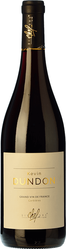 Free Shipping | Red wine Wines and Brands Kevin Dundon Cuvée Gourmet Rouge A.O.C. Corbières Languedoc France Syrah, Grenache, Carignan 75 cl