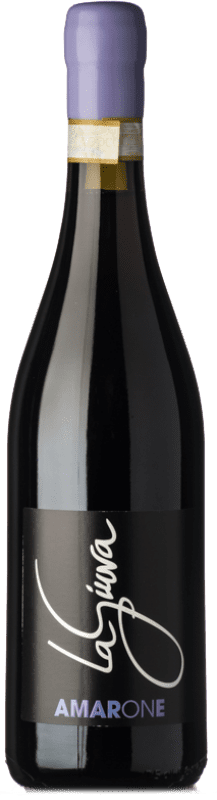 Бесплатная доставка | Красное вино La Giuva Classico D.O.C.G. Amarone della Valpolicella Венето Италия Corvina, Rondinella, Corvinone, Oseleta 75 cl