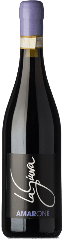 Free Shipping | Red Wine La Giuva Classic D.O.C.G. Amarone della Valpolicella Veneto Italy Corvina, Rondinella, Corvinone, Oseleta 75 cl