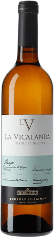 19,95 € | Vin blanc Bodegas Bilbaínas La Vicalanda D.O.Ca. Rioja La Rioja Espagne Tempranillo Blanc 75 cl