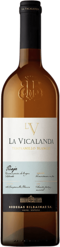 Envio grátis | Vinho branco Bodegas Bilbaínas La Vicalanda D.O.Ca. Rioja La Rioja Espanha Tempranillo Branco 75 cl