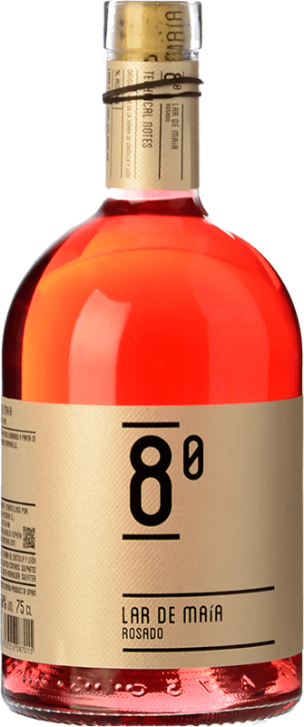 18,95 € Envio grátis | Vinho Rosé Lar de Maía 8º Jovem I.G.P. Vino de la Tierra de Castilla y León