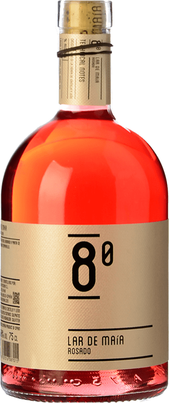 12,95 € | Vino rosato Lar de Maía 8º Rosado Giovane I.G.P. Vino de la Tierra de Castilla y León Castilla y León Spagna Tempranillo 75 cl