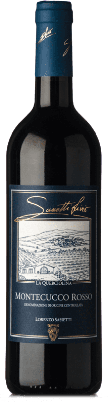 Бесплатная доставка | Красное вино Livio Sassetti Podere Pertimali Rosso D.O.C. Montecucco Тоскана Италия Sangiovese 75 cl