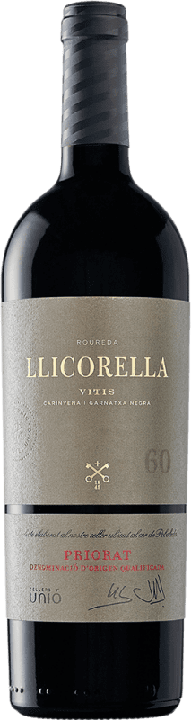 38,95 € Envio grátis | Vinho Tinto Cellers Unió Llicorella Vitis 60 D.O.Ca. Priorat