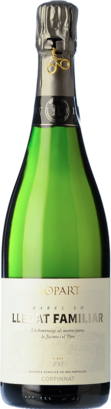 116,95 € | 白スパークリングワイン Llopart Llegat Familiar ブルットの自然 グランド・リザーブ Corpinnat カタロニア スペイン Xarel·lo 75 cl