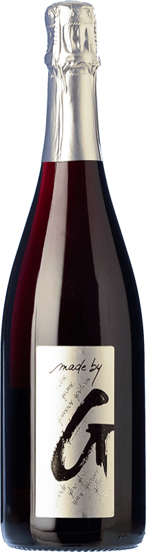 Free Shipping | White sparkling Domaine des Nugues Made by G Mousseux Semi-Dry Semi-Sweet France Gamay 75 cl