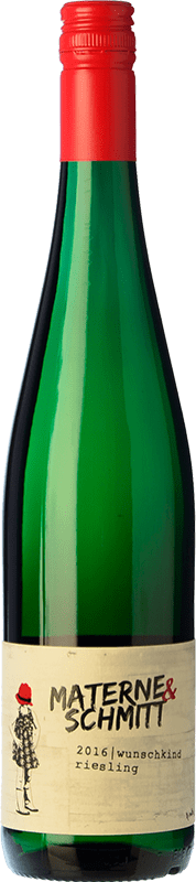 Бесплатная доставка | Белое вино Weingut Materne & Schmitt Wunschkind Q.b.A. Mosel Mosel Германия Riesling — Рислинг 75 cl