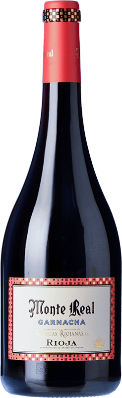 19,95 € | Red wine Bodegas Riojanas Monte Real D.O.Ca. Rioja The Rioja Spain Grenache Bottle 75 cl
