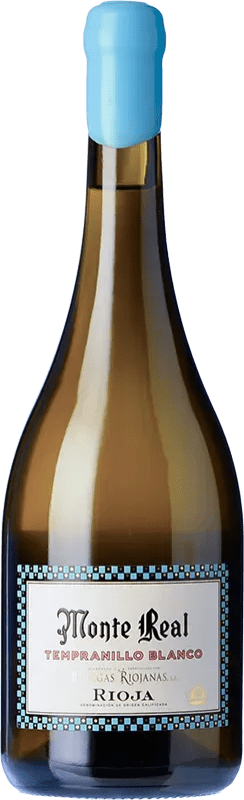18,95 € | Vino blanco Bodegas Riojanas Monte Real D.O.Ca. Rioja La Rioja España Tempranillo Blanco 75 cl