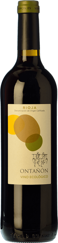Free Shipping | Red wine Ontañón D.O.Ca. Rioja The Rioja Spain Tempranillo Organic 75 cl