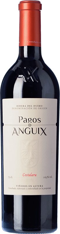 Free Shipping | Red wine Pagos de Anguix Costalara D.O. Ribera del Duero Castilla y León Spain Tempranillo 75 cl