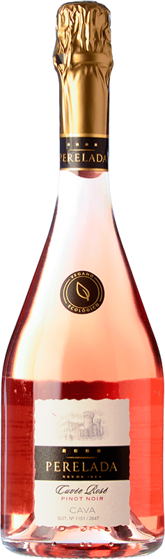 11,95 € | 玫瑰气泡酒 Perelada & Chivite Rosé Cuvée Especial Brut Nature D.O. Cava 加泰罗尼亚 西班牙 Pinot Black 75 cl