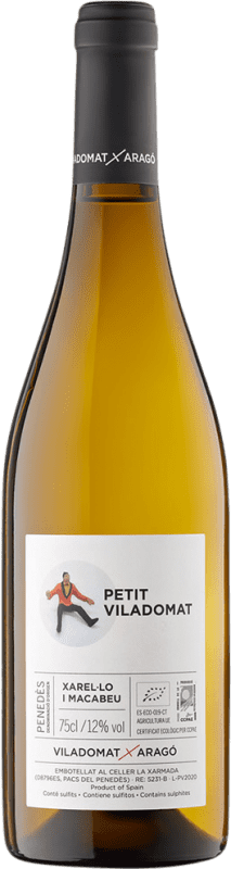 21,95 € Бесплатная доставка | Белое вино Viladomat Aragó Petit Viladomat D.O. Penedès