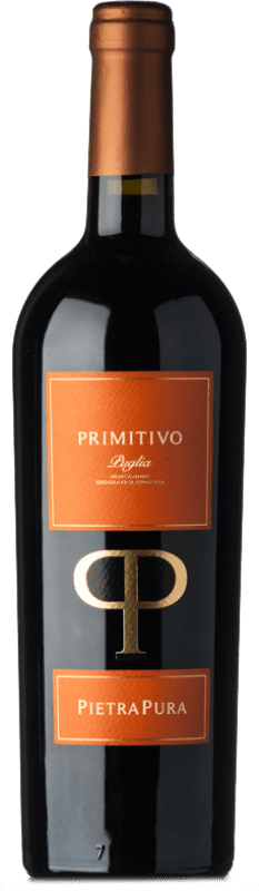 Free Shipping | Red wine Pietrapura I.G.T. Puglia Puglia Italy Primitivo 75 cl
