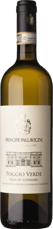 Spedizione Gratuita | Vino bianco Principe Pallavicini D.O.C. Frascati Lazio Italia Bombino Bianco, Greco, Malvasia del Lazio 75 cl