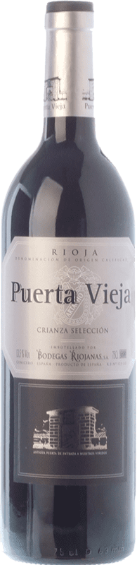 23,95 € Free Shipping | Red Wine Bodegas Riojanas Puerta Vieja Selection Aged D.O.Ca. Rioja Magnum Bottle 1,5 L
