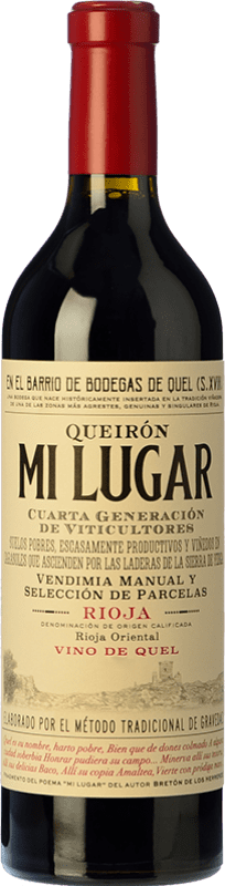 Envio grátis | Vinho tinto Queiron Mi Lugar D.O.Ca. Rioja La Rioja Espanha Tempranillo, Grenache 75 cl