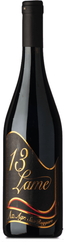 Kostenloser Versand | Rotwein San Ruggiero 13 Lame I.G.T. Puglia Apulien Italien Nero di Troia 75 cl