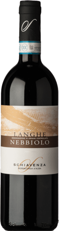 Бесплатная доставка | Красное вино Schiavenza D.O.C. Langhe Пьемонте Италия Nebbiolo — Неббиоло 75 cl