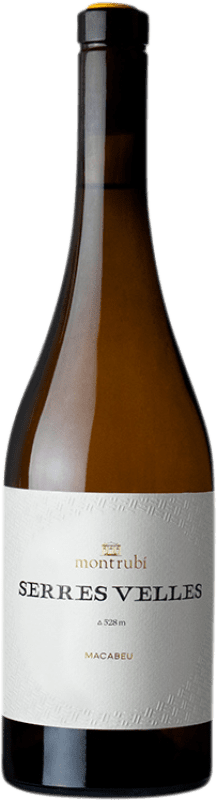 31,95 € 免费送货 | 白酒 Mont-Rubí Serres Velles D.O. Penedès