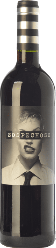 15,95 € Бесплатная доставка | Красное вино Uvas Felices Sospechoso I.G.P. Vino de la Tierra de Castilla бутылка Магнум 1,5 L
