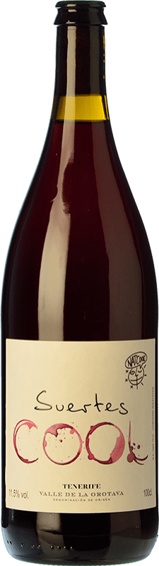 19,95 € | Red wine Suertes del Marqués Cool D.O. Valle de la Orotava Canary Islands Spain Listán Black, Listán White Bottle 1 L