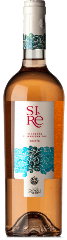 7,95 € Kostenloser Versand | Rosé-Wein Tenute Gregu Rosato Sirè Jung D.O.C. Cannonau di Sardegna