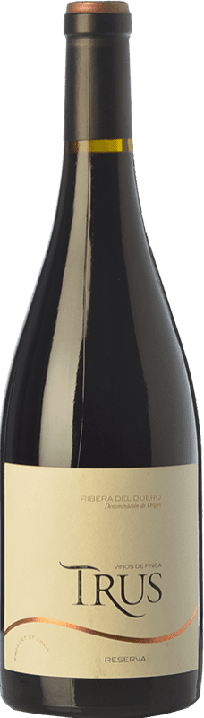 58,95 € | Vino tinto Trus Reserva D.O. Ribera del Duero Castilla y León España Tempranillo Botella Magnum 1,5 L