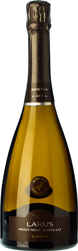 Envio grátis | Espumante branco U Més U Larus Brut Nature Reserva D.O. Cava Catalunha Espanha Pinot Preto, Xarel·lo 75 cl