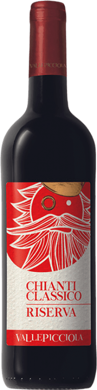 33,95 € Envío gratis | Vino Tinto Vallepicciola Classico — Clásico Reserva D.O.C.G. Chianti