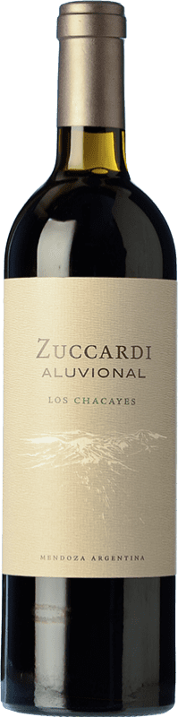 Free Shipping | Red wine Zuccardi Aluvional Los Chacayes I.G. Mendoza Mendoza Argentina Malbec 75 cl